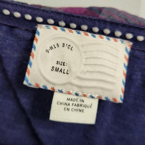 Anthropologie Postmarked Blouse - Picture 4 of 7